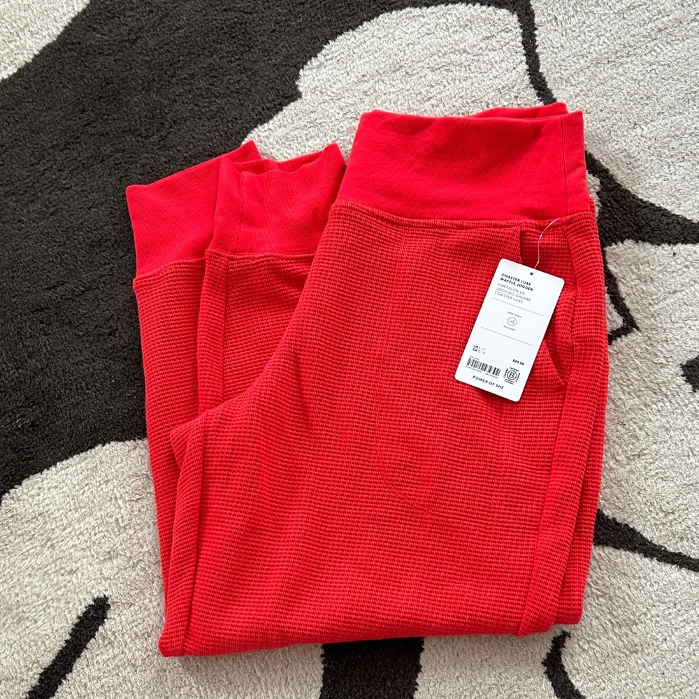 Athleta Coastal Luxe Waffle Jogger LP NWT
